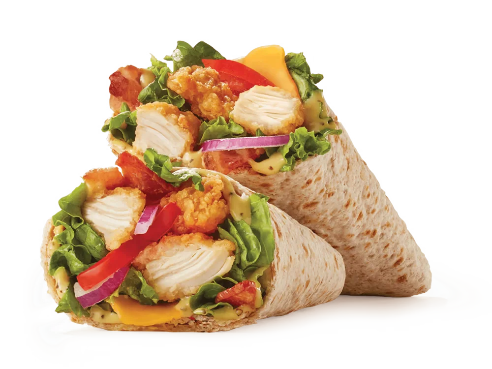 Crispy Chicken Club Wrap