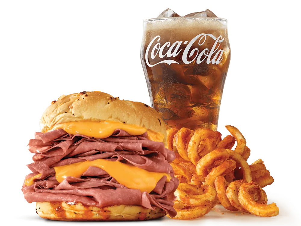 Half Pound Beef 'n Cheddar Meal