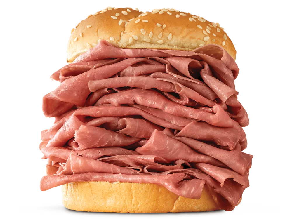 
Half Pound Roast Beef